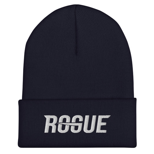 Rogue Wordmark Beanie - Navy